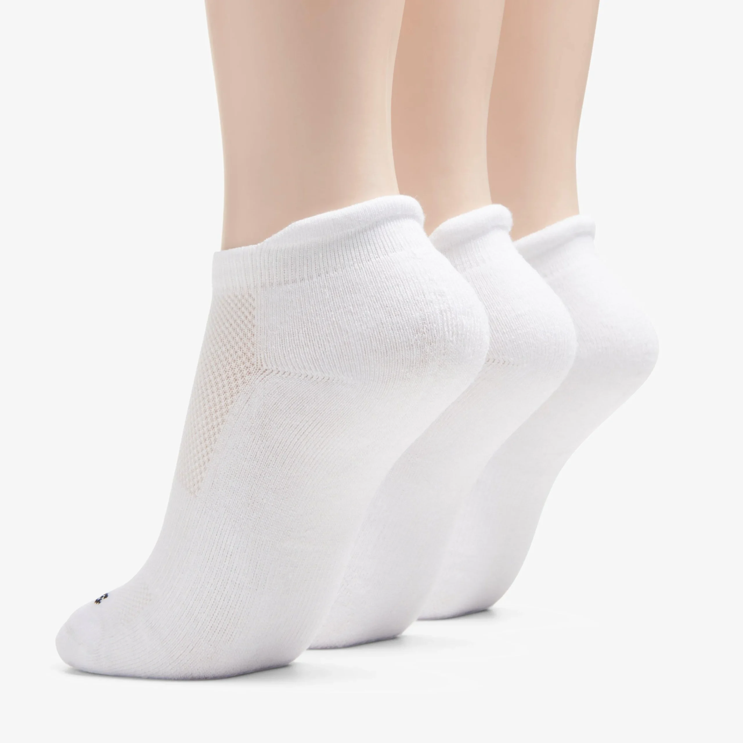 Clarks 3 Pack Solid Athletic White Online
