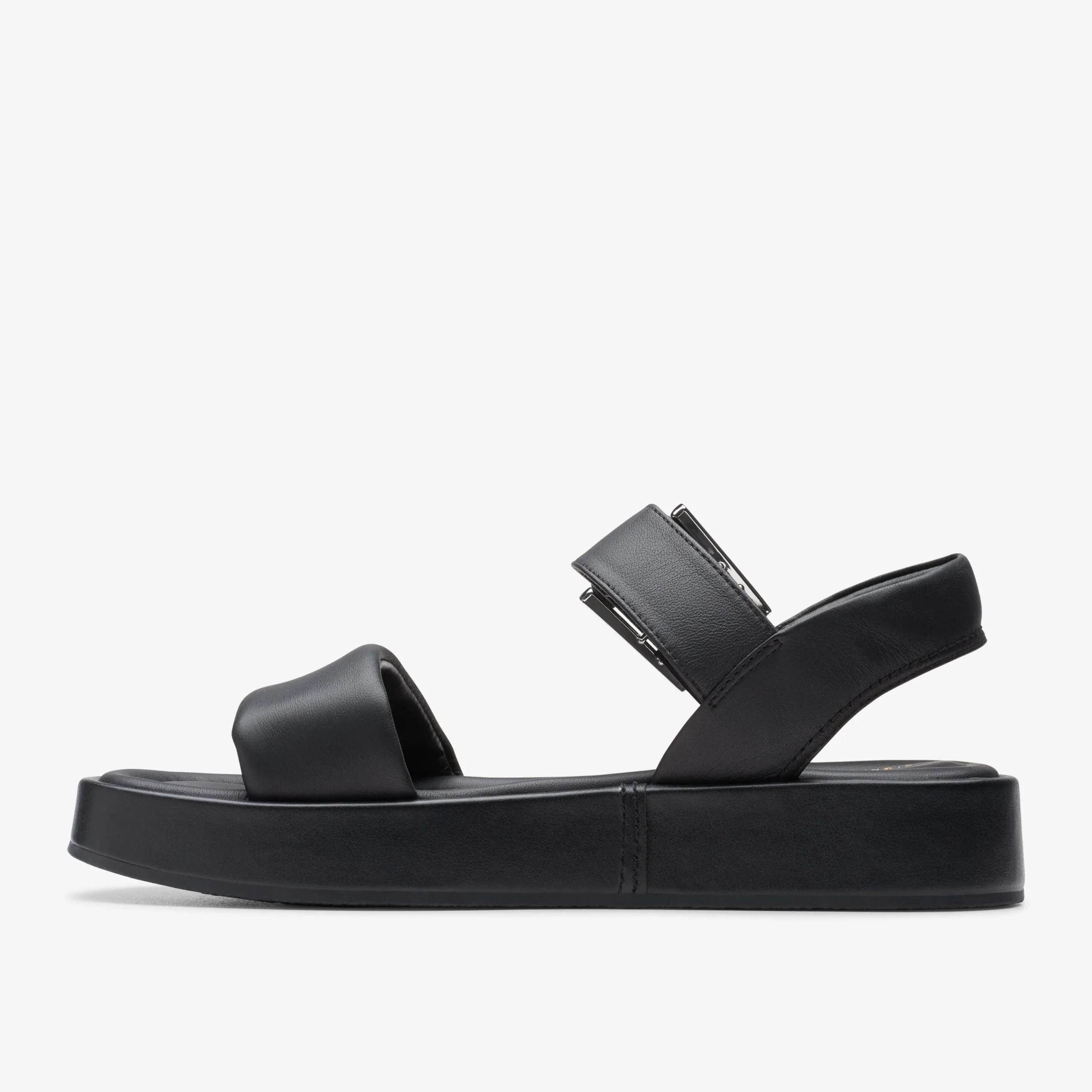 Clarks ALDA STRAP Black Leather Fashion