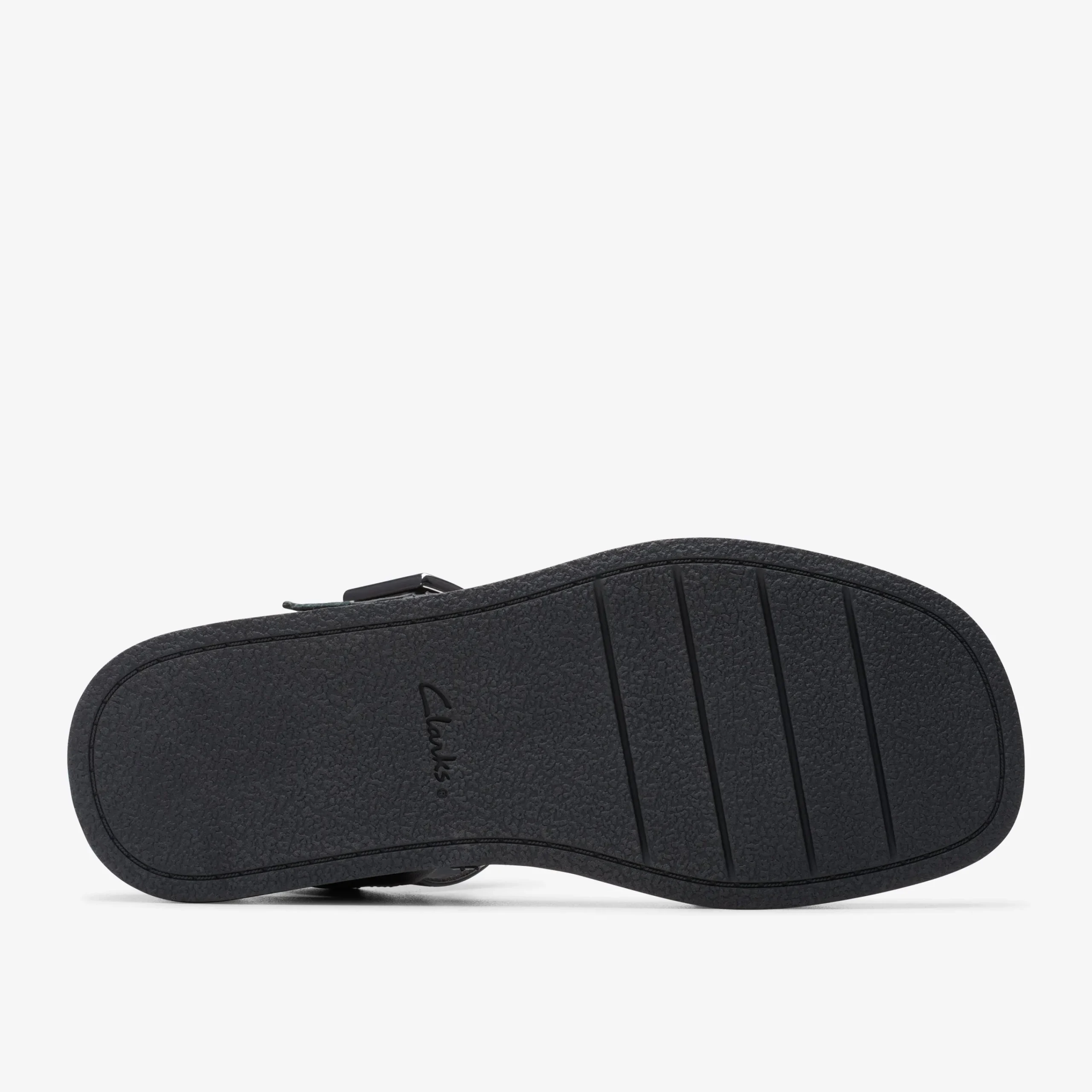 Clarks ALDA STRAP Black Leather Fashion