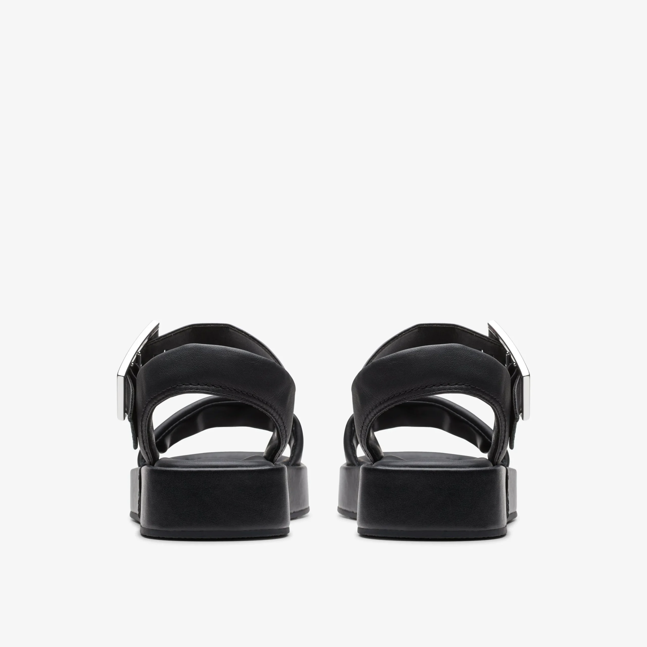 Clarks ALDA STRAP Black Leather Fashion