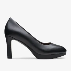 Clarks Ambyr2 Braley Black Leather Clearance