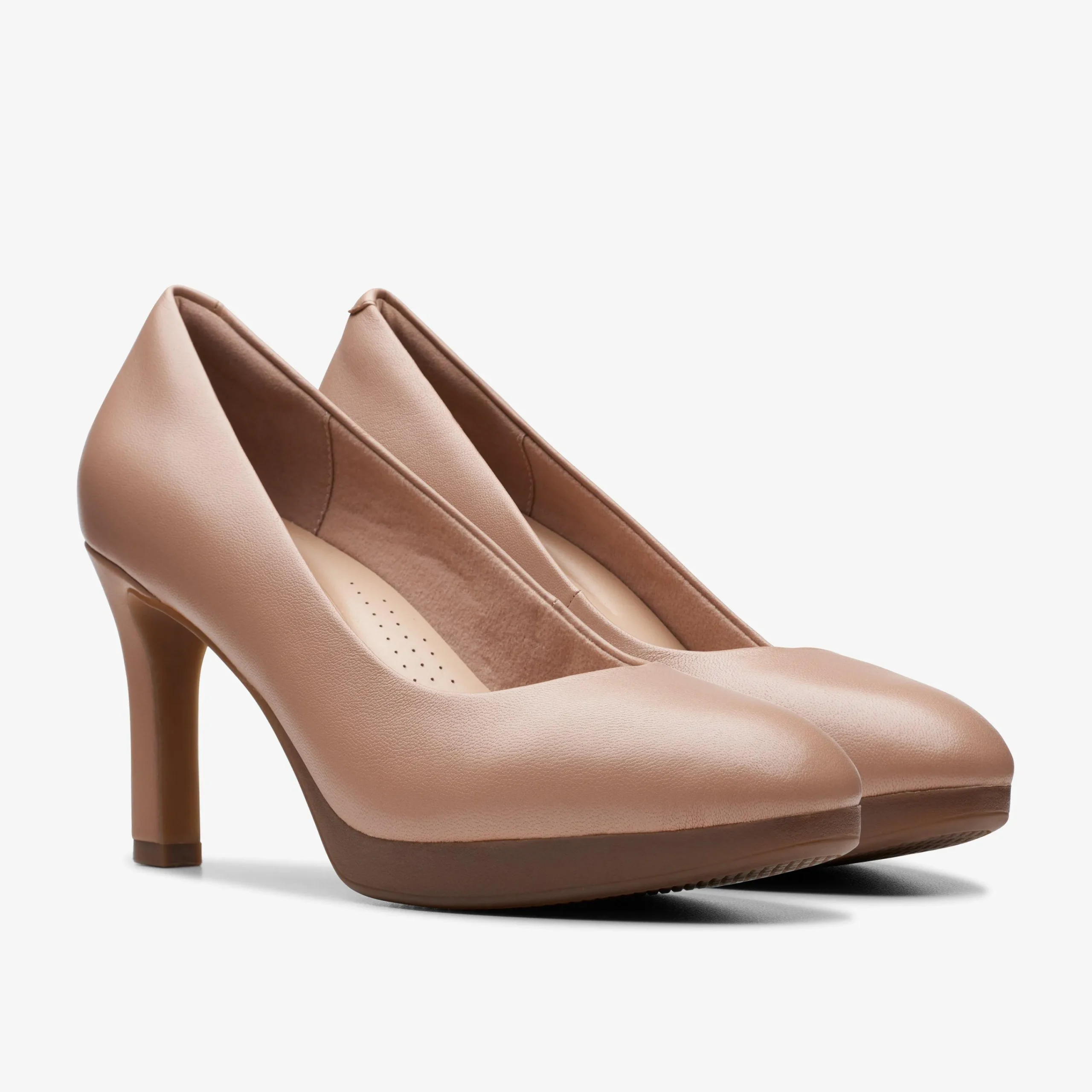 Clarks Ambyr2 Braley Warm Beige Leather Sale