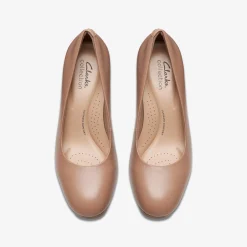 Clarks Ambyr2 Braley Warm Beige Leather Sale