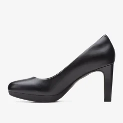 Clarks Ambyr Joy Black Leather Hot
