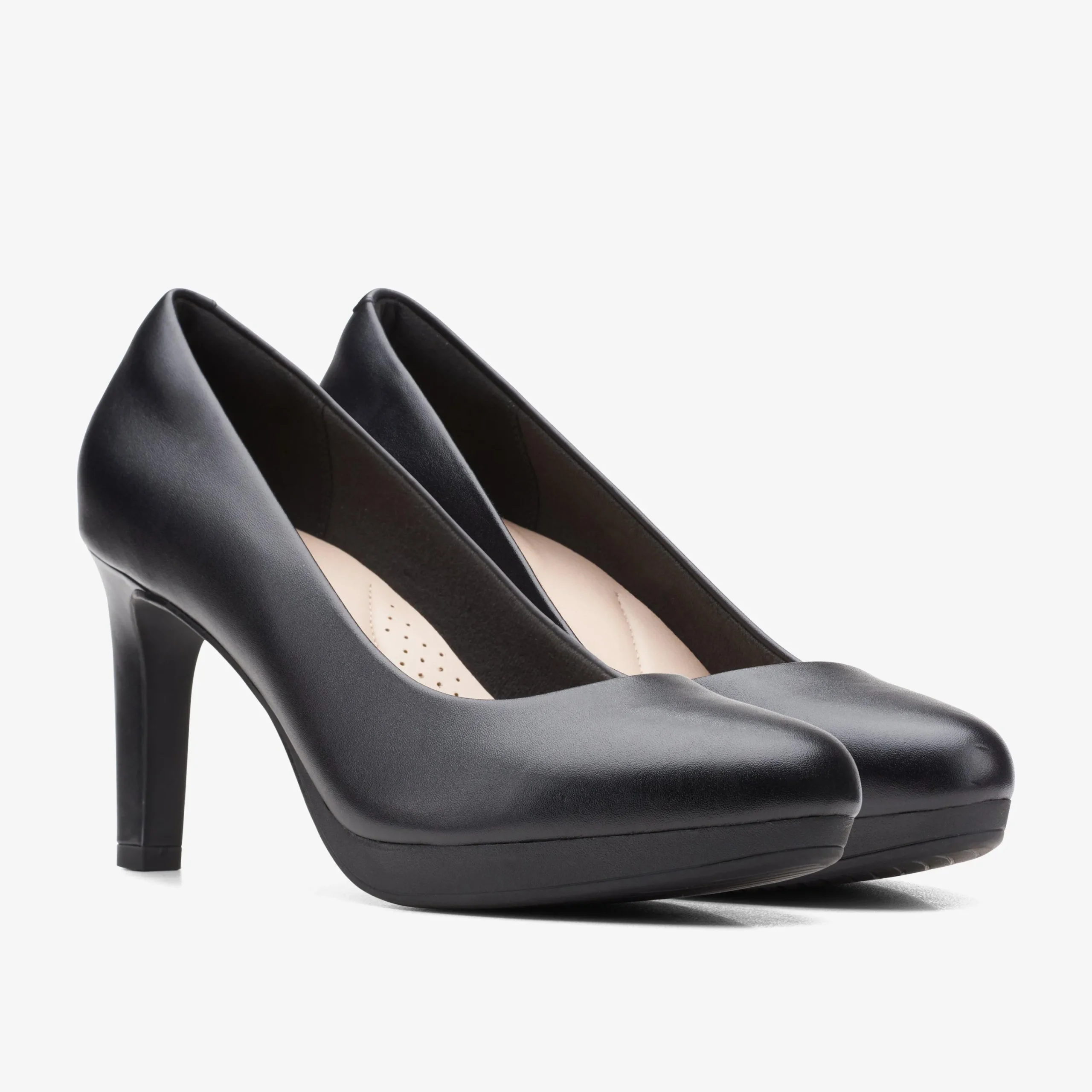 Clarks Ambyr Joy Black Leather Hot
