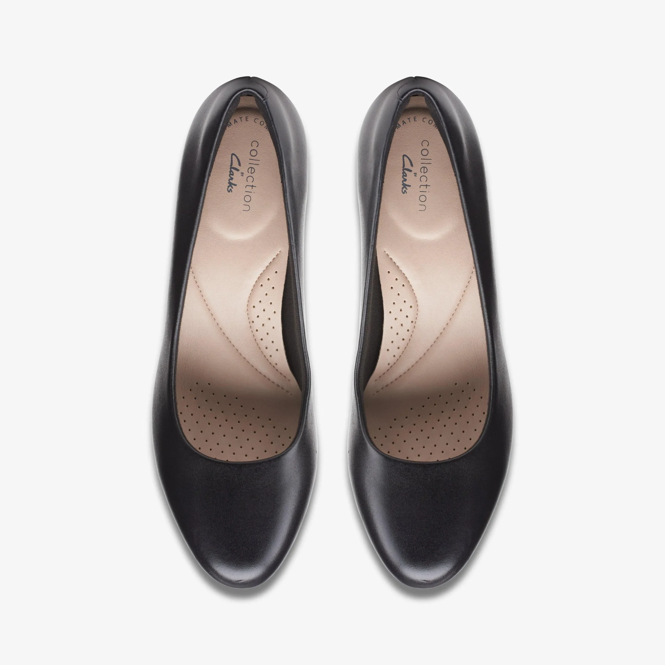 Clarks Ambyr Joy Black Leather Hot