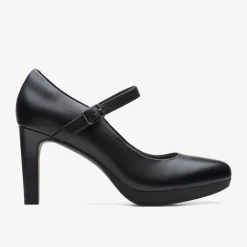 Clarks Ambyr Shine Black Leather Best Sale