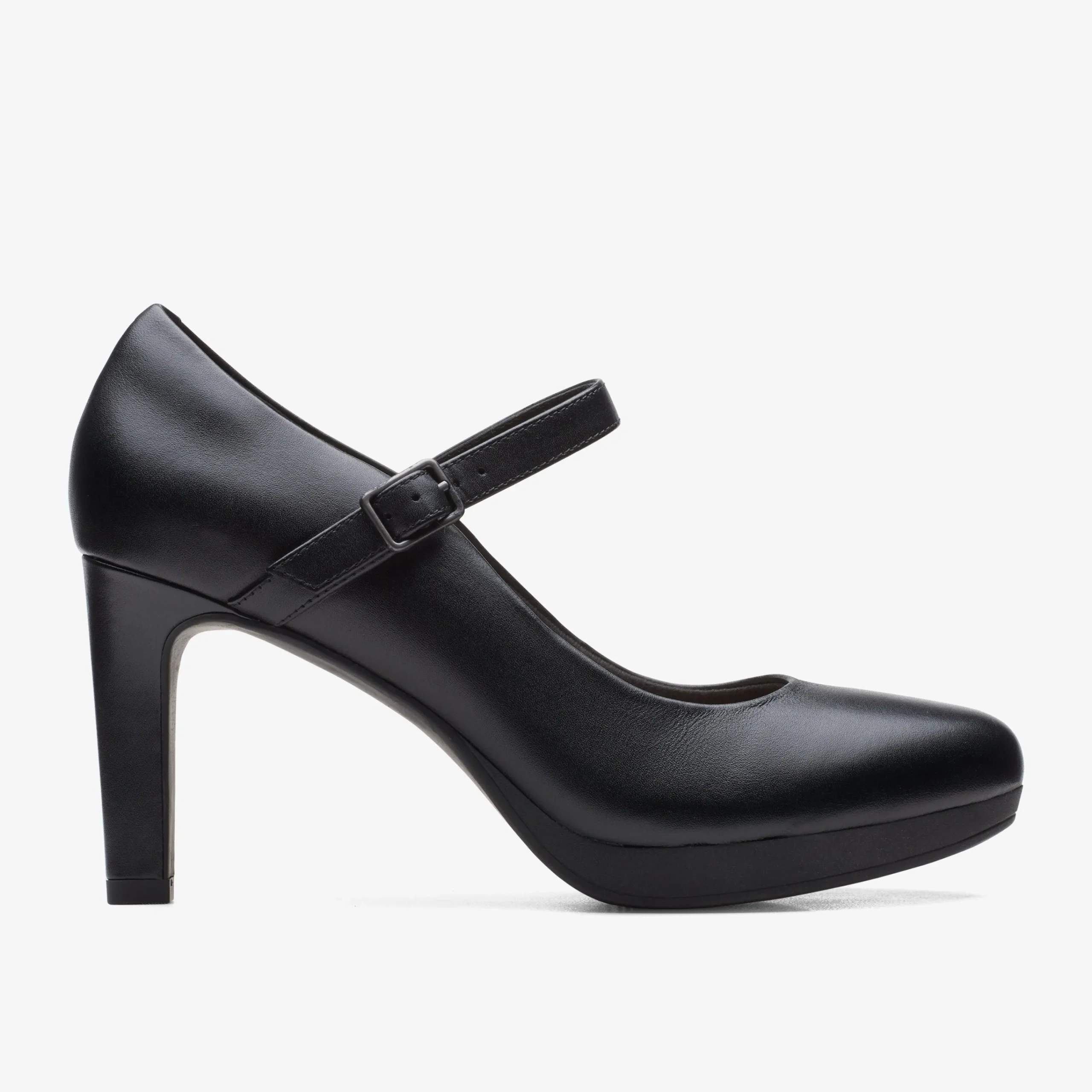 Clarks Ambyr Shine Black Leather Best Sale