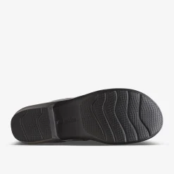 Clarks Angie Mist Black Leather New