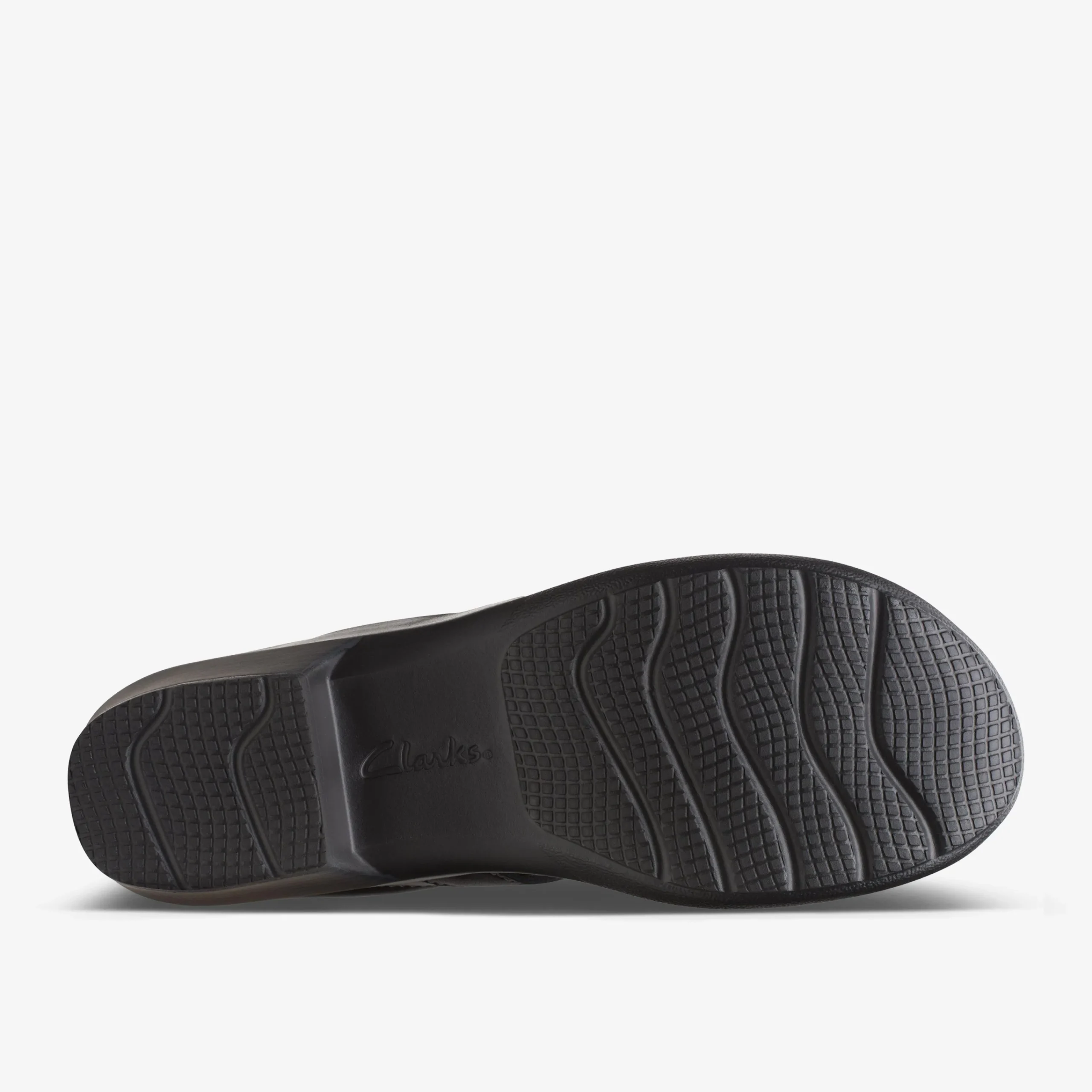 Clarks Angie Mist Black Leather New