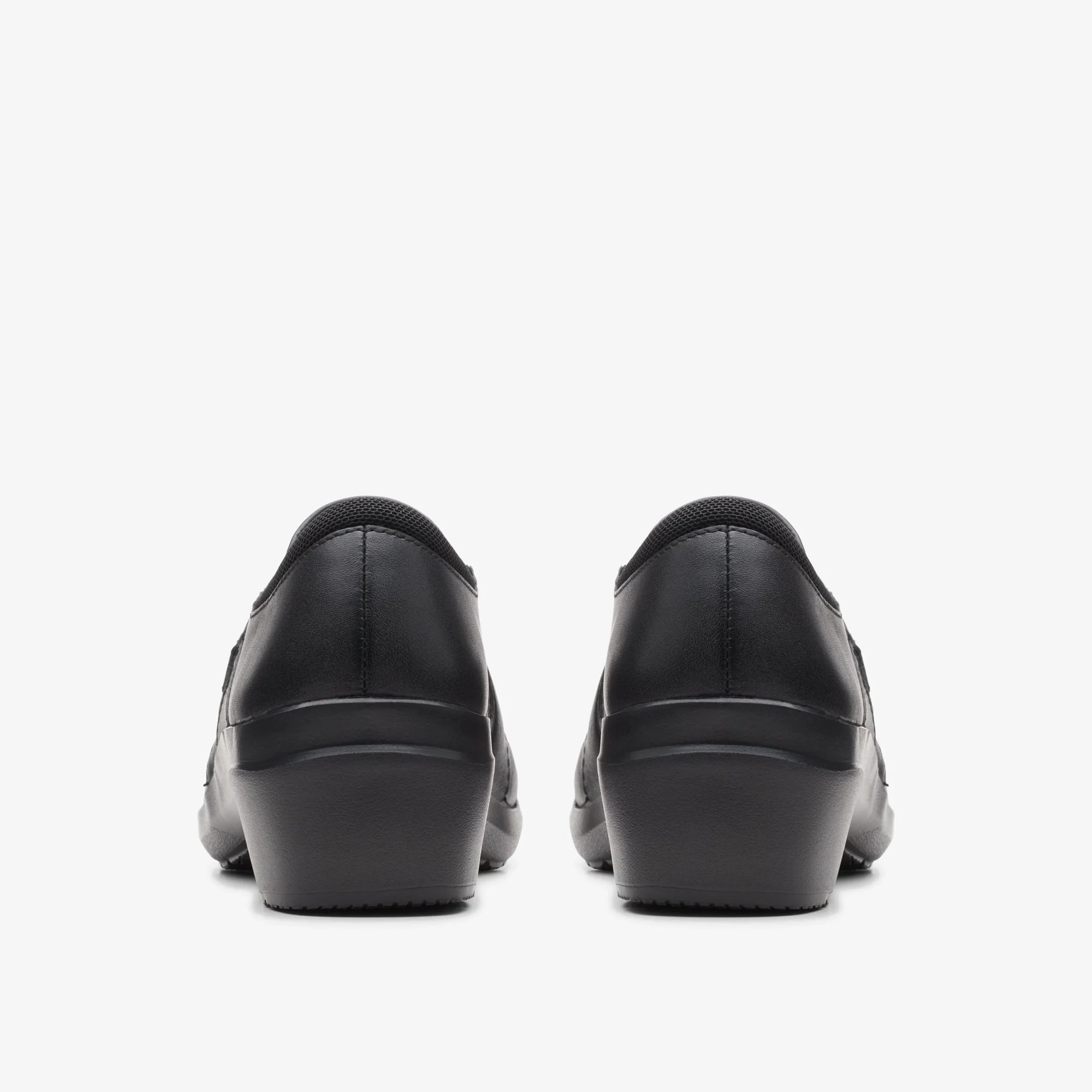 Clarks Angie Pearl Black Leather Cheap