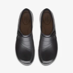 Clarks Angie Pearl Black Leather Cheap