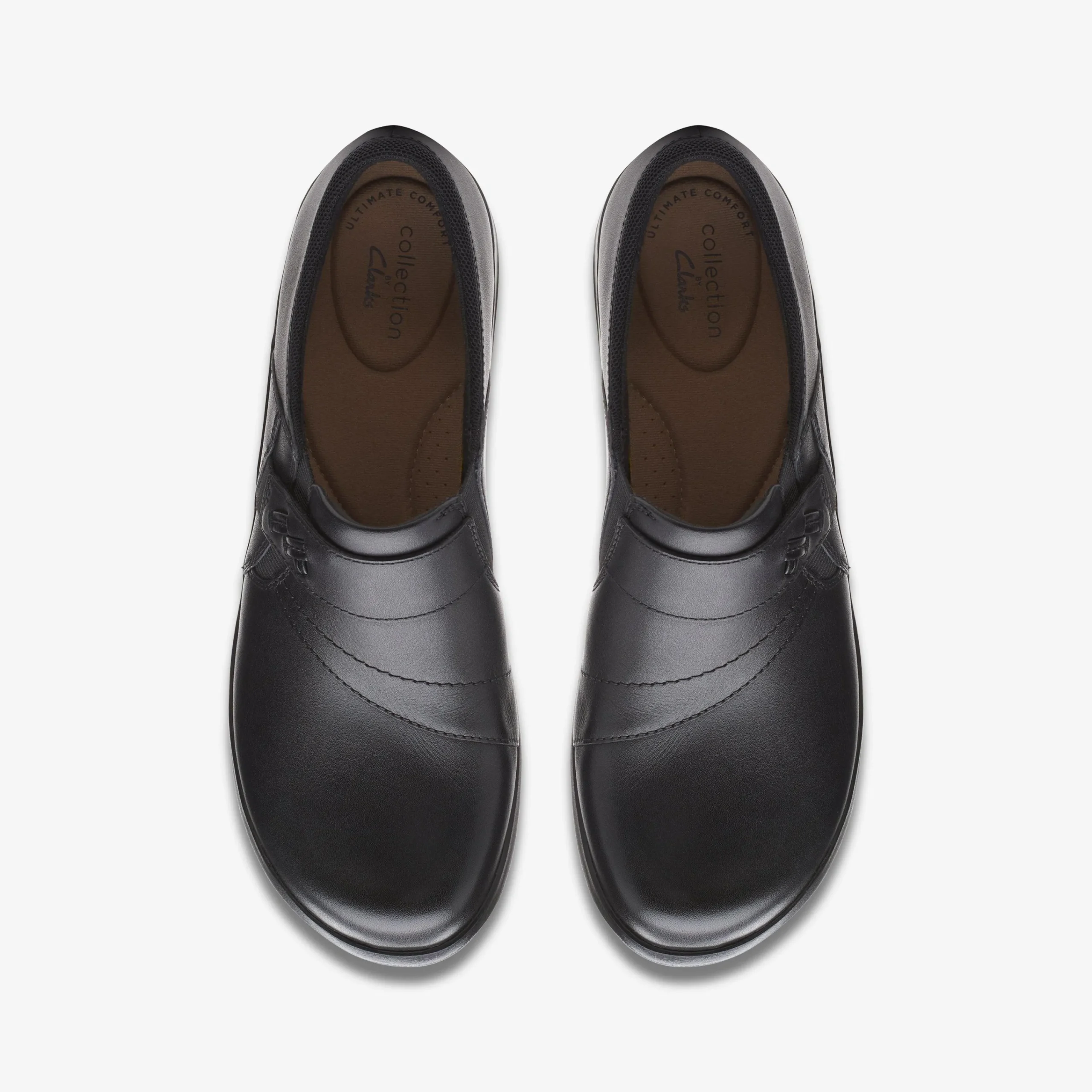 Clarks Angie Pearl Black Leather Cheap