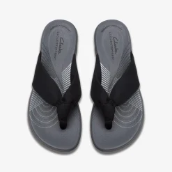 Clarks Arla Glison Black Fabric Cheap