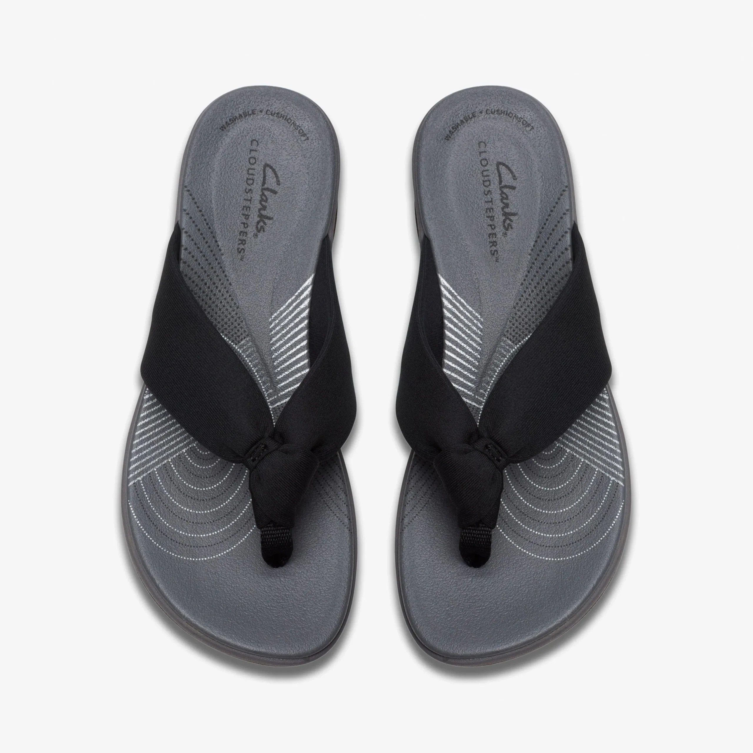 Clarks Arla Glison Black Fabric Cheap