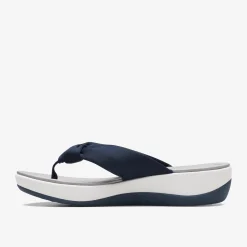 Clarks Arla Glison Blue Fabric Best