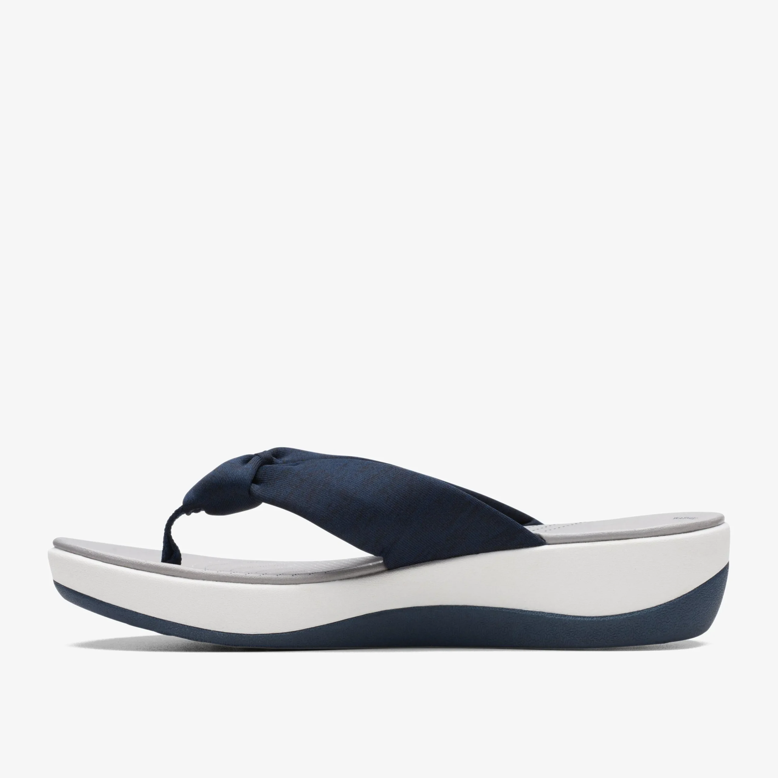 Clarks Arla Glison Blue Fabric Best