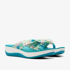 Clarks Arla Glison Green Combination Flash Sale