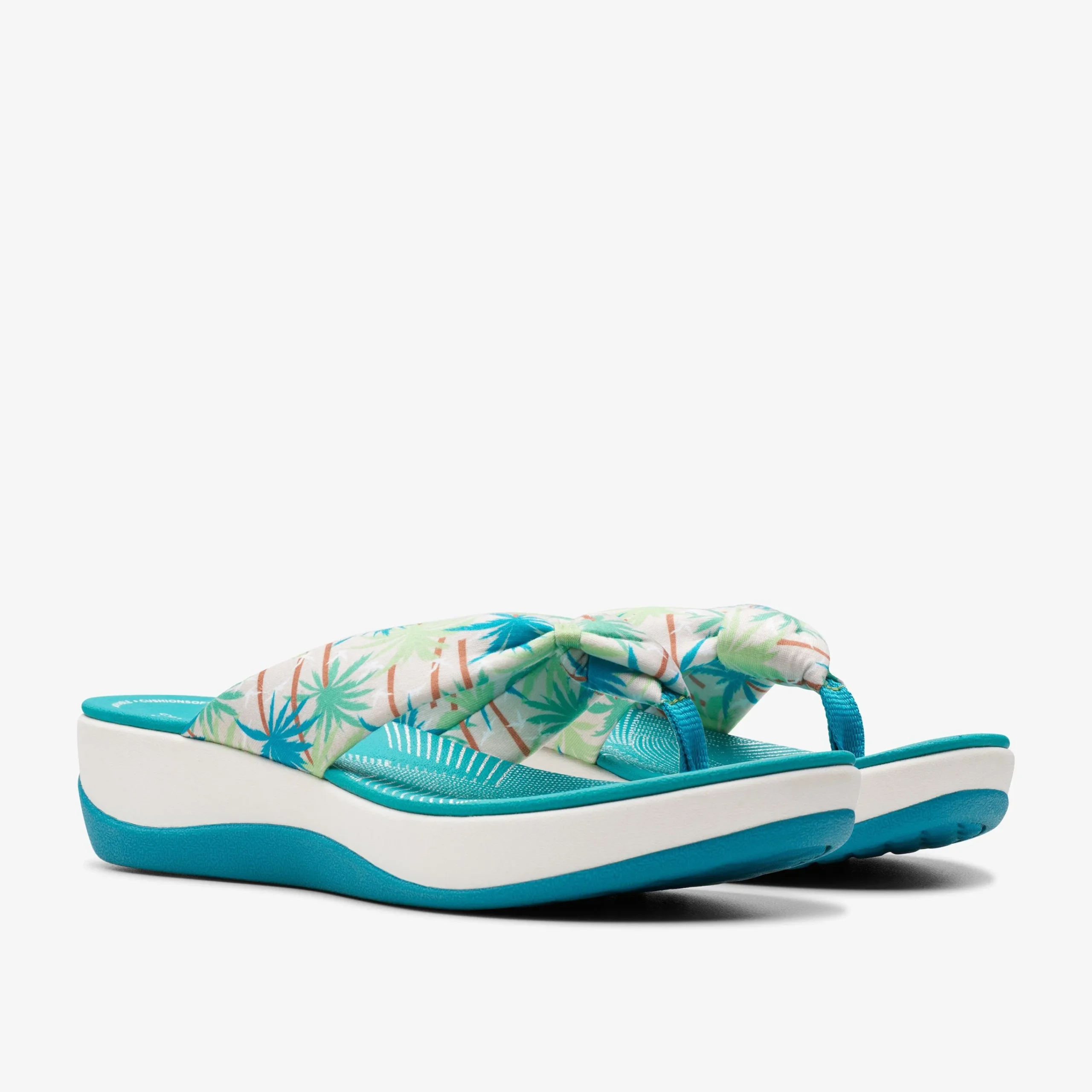 Clarks Arla Glison Green Combination Flash Sale