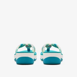 Clarks Arla Glison Green Combination Flash Sale