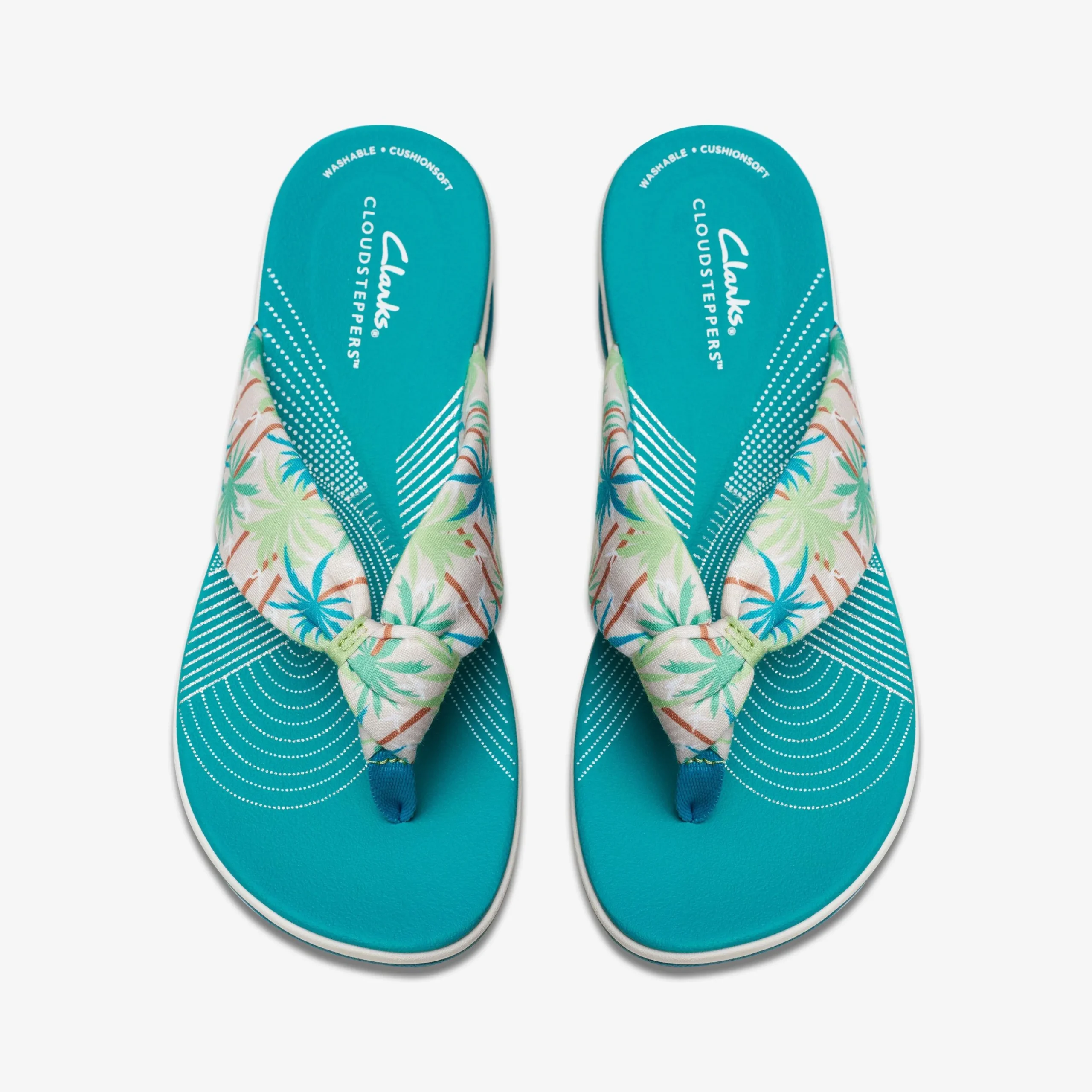 Clarks Arla Glison Green Combination Flash Sale