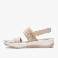 Clarks Arla Stroll Beige Combination New