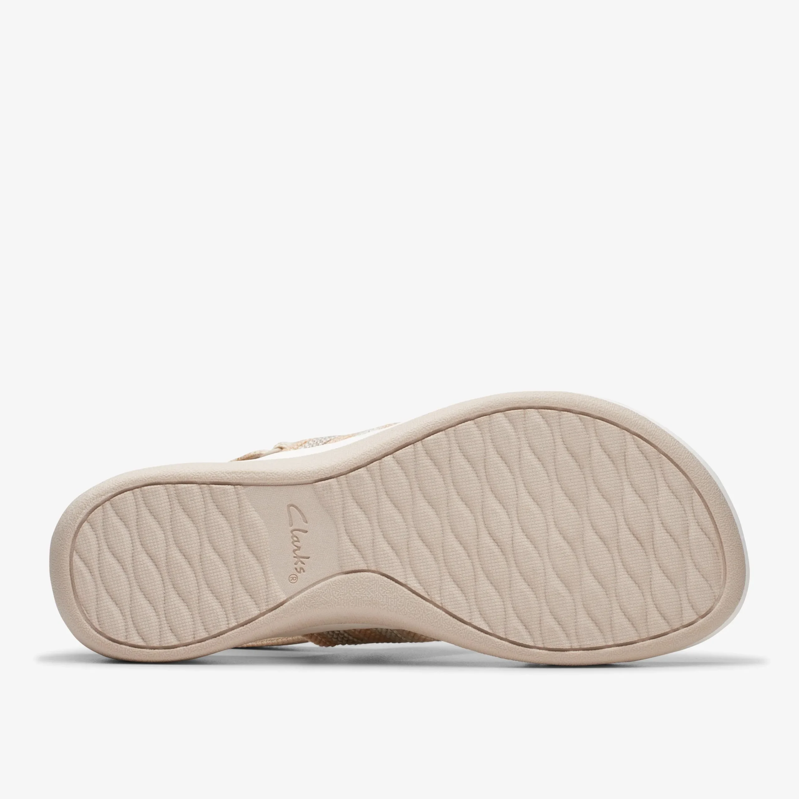 Clarks Arla Stroll Beige Combination New