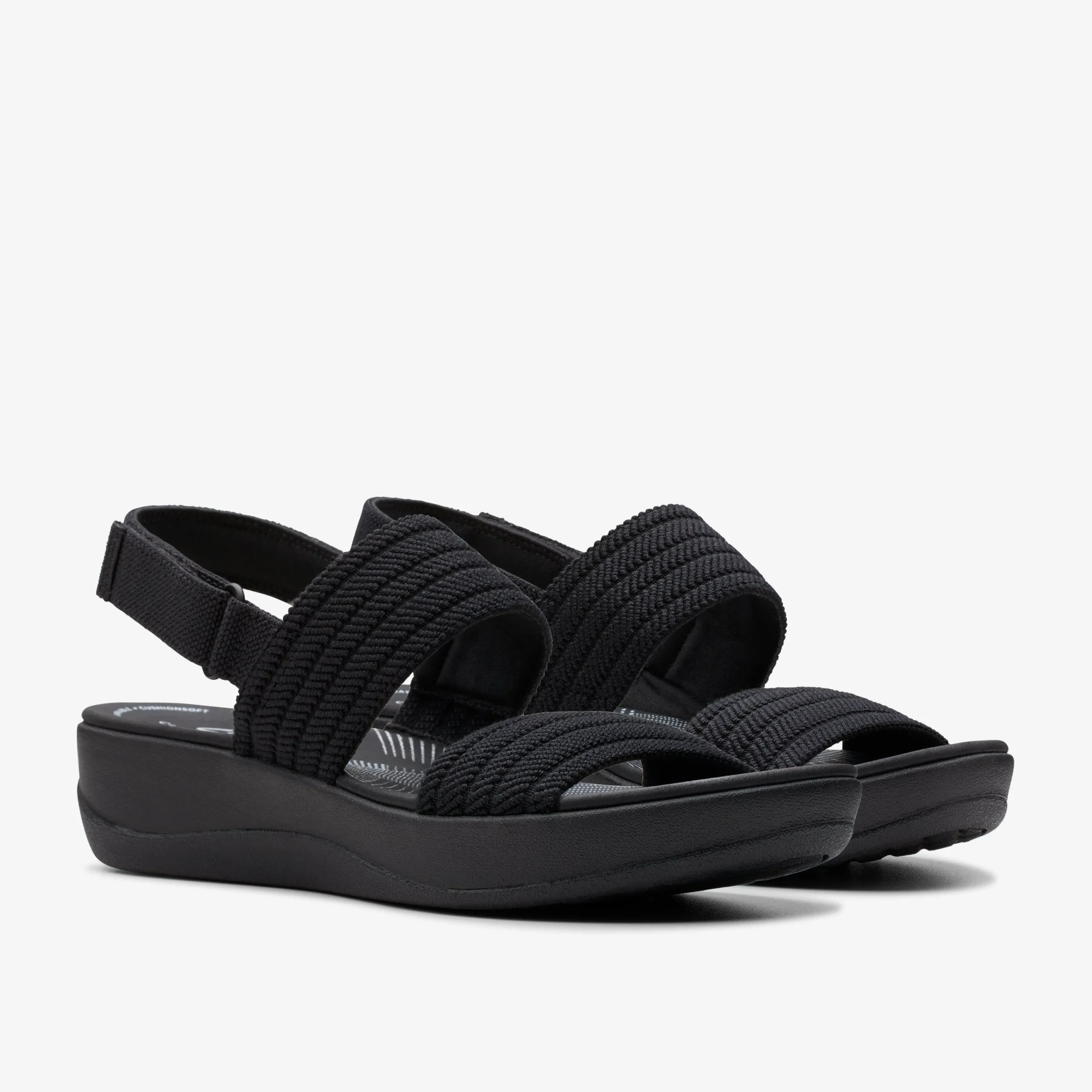 Clarks Arla Stroll Black Fashion