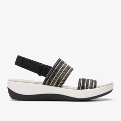 Clarks Arla Stroll Black Combination Flash Sale