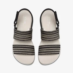 Clarks Arla Stroll Black Combination Flash Sale