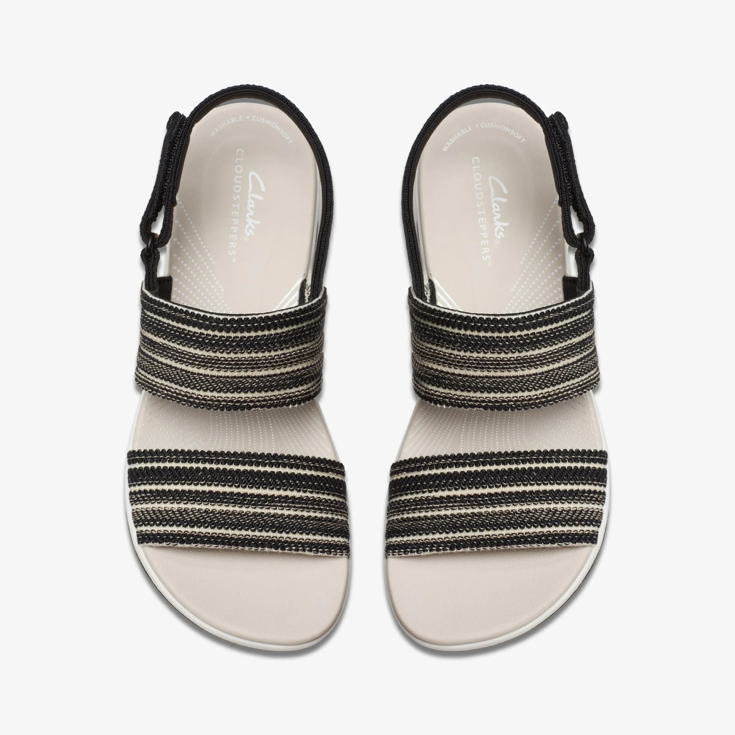 Clarks Arla Stroll Black Combination Flash Sale