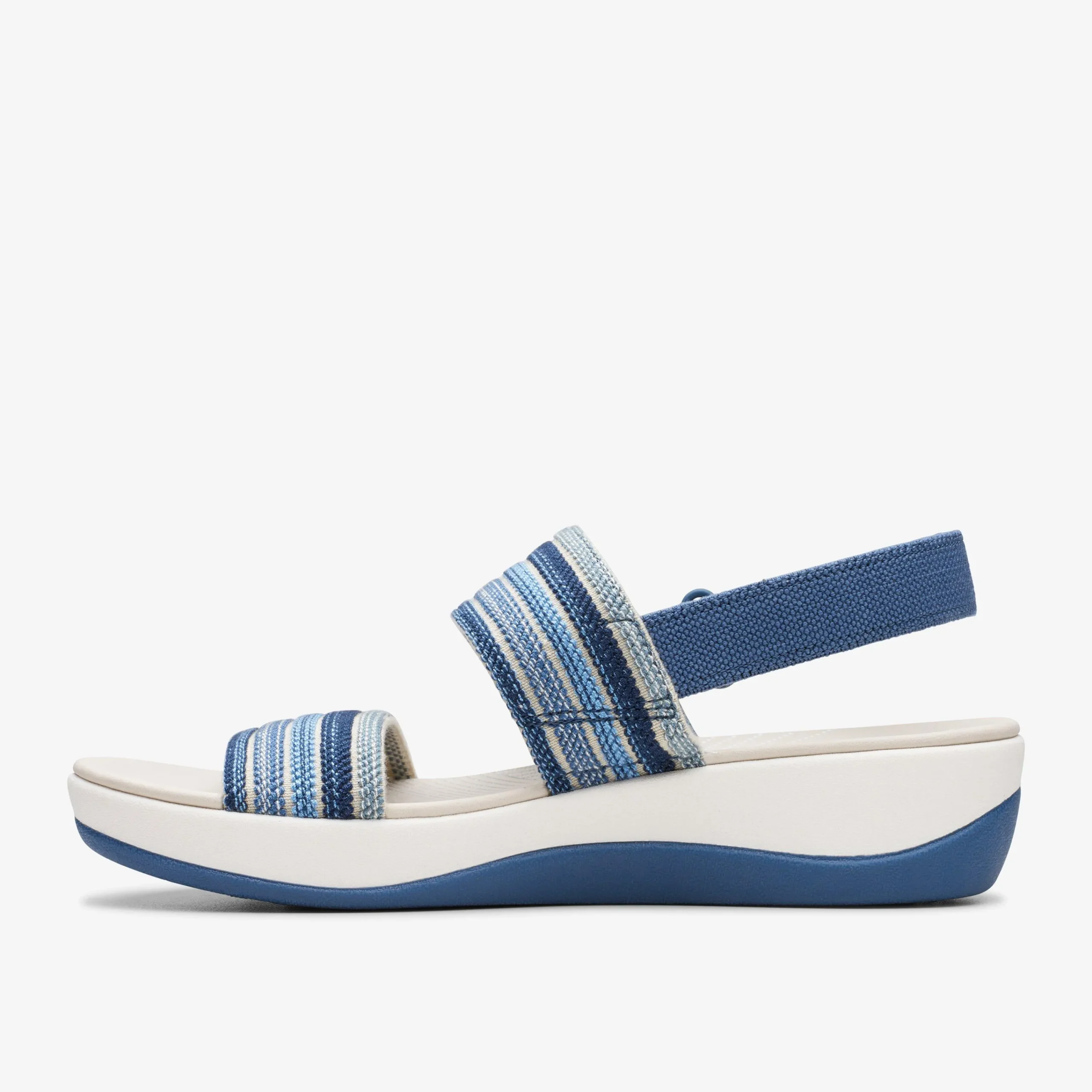 Clarks Arla Stroll Blue Combination Discount