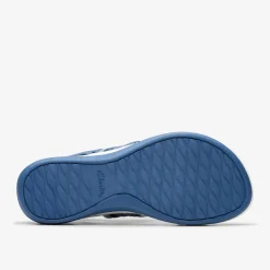 Clarks Arla Stroll Blue Combination Discount