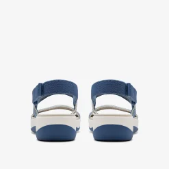 Clarks Arla Stroll Blue Combination Discount