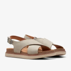 Clarks Arwell Sling Stone Nubuck Sale