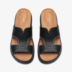 Clarks Arwell Walk Black Leather Best Sale