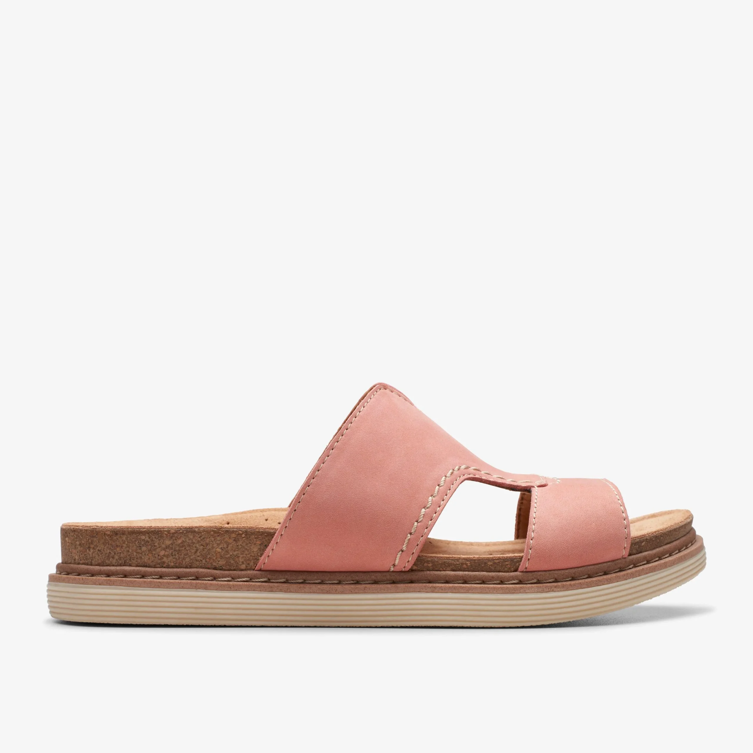 Clarks Arwell Walk Peach Nubuck Outlet