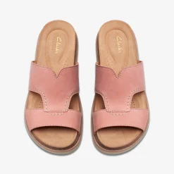 Clarks Arwell Walk Peach Nubuck Outlet
