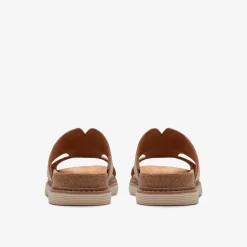 Clarks Arwell Walk Tan Leather Fashion