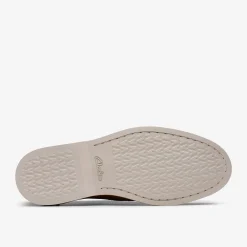 Clarks Atticus Leather Lace Dark Tan Leather Shop