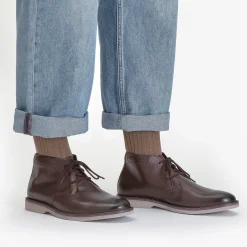 Clarks Atticus LT Hi Dark Brown Leather New