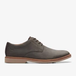 Clarks Atticus LT Lace Dark Grey Nubuck New