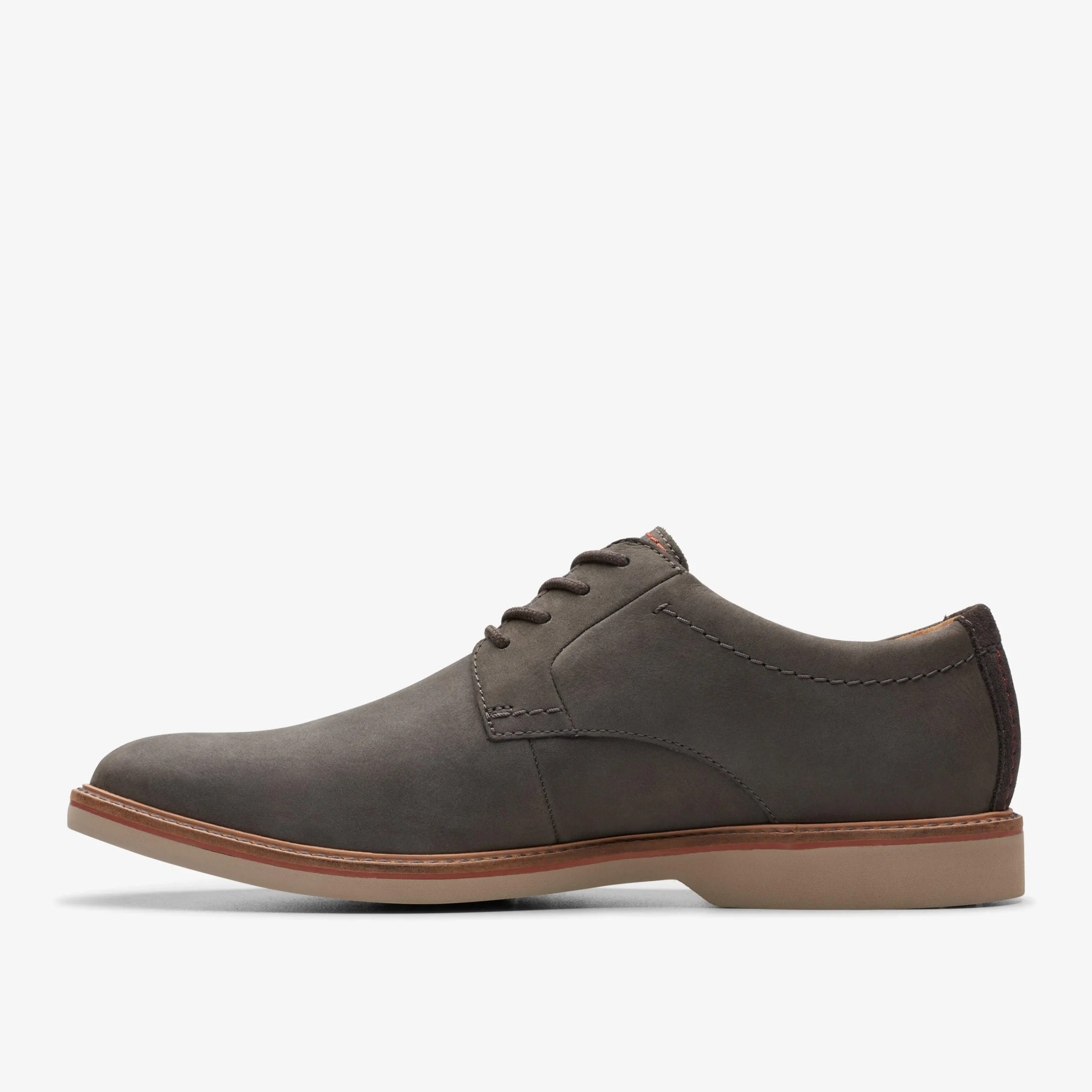 Clarks Atticus LT Lace Dark Grey Nubuck New
