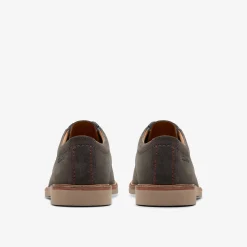 Clarks Atticus LT Lace Dark Grey Nubuck New