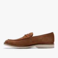 Clarks Atticus LT Slip Cola Suede Online