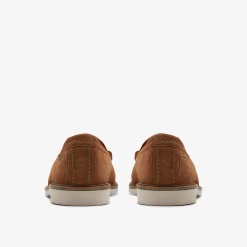 Clarks Atticus LT Slip Cola Suede Online