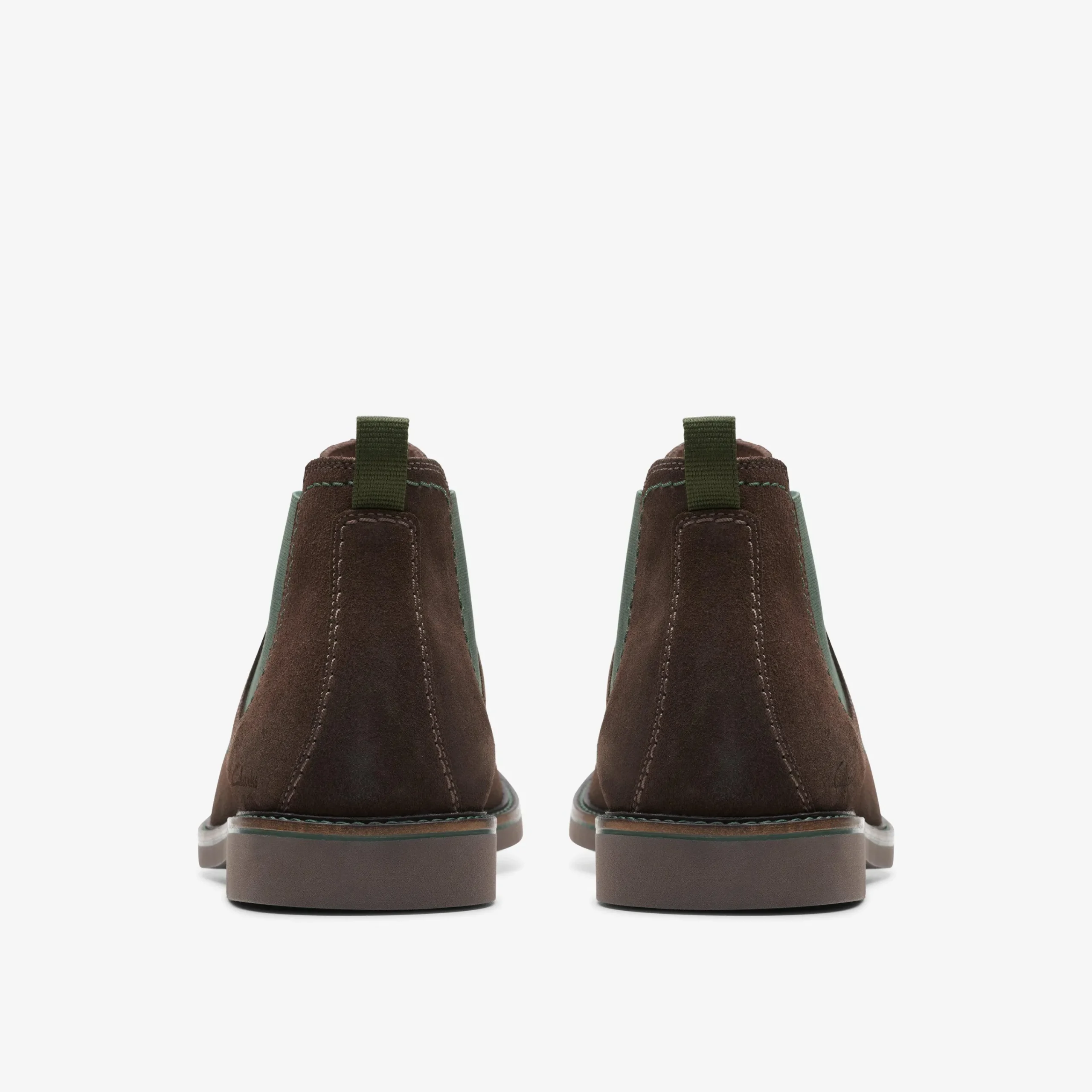 Clarks Atticus LT Top Dark Brown Suede Fashion