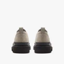 Clarks Badell Lace Grey Nubuck Outlet