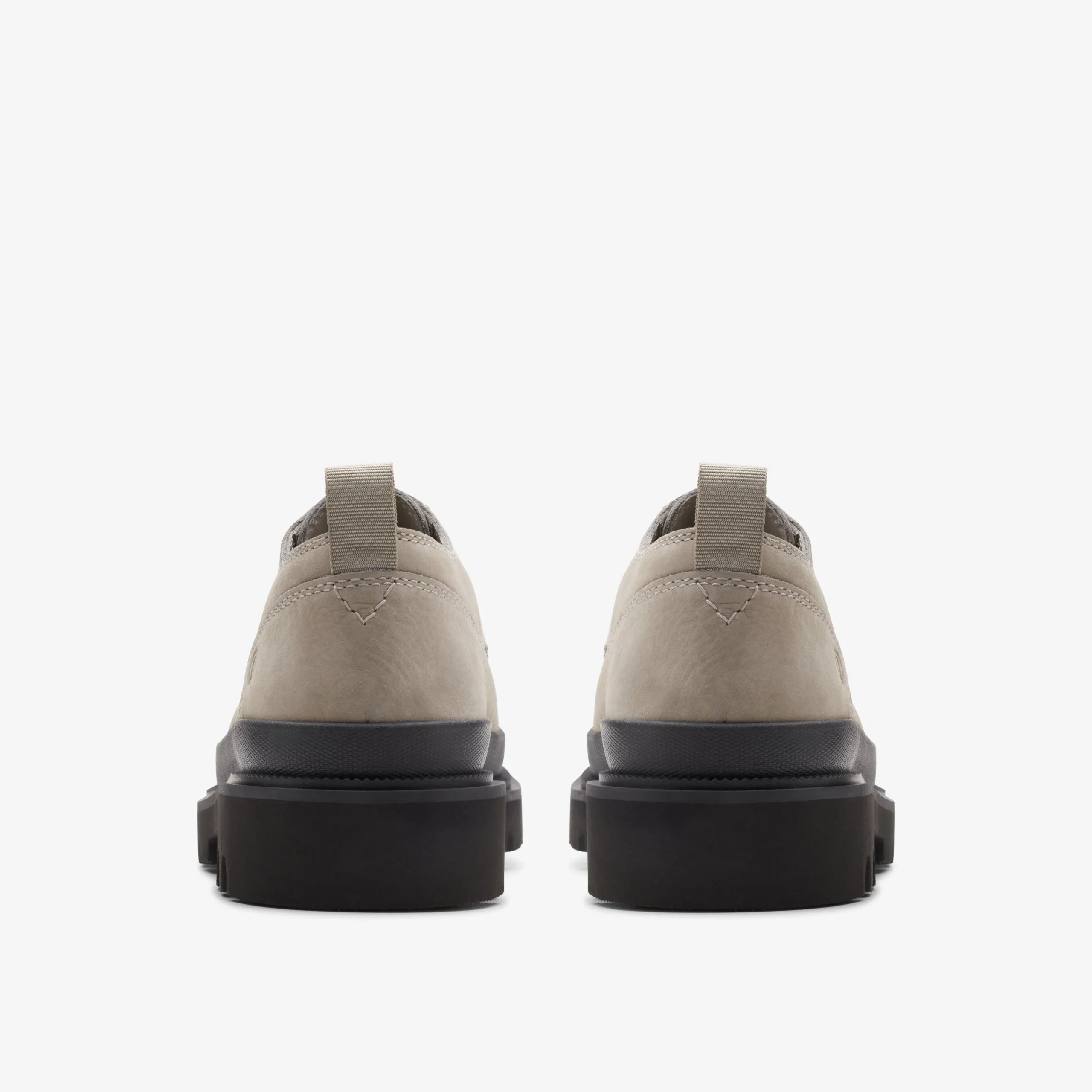 Clarks Badell Lace Grey Nubuck Outlet
