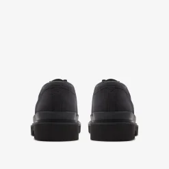 Clarks Badell Seam Black Nubuck Discount